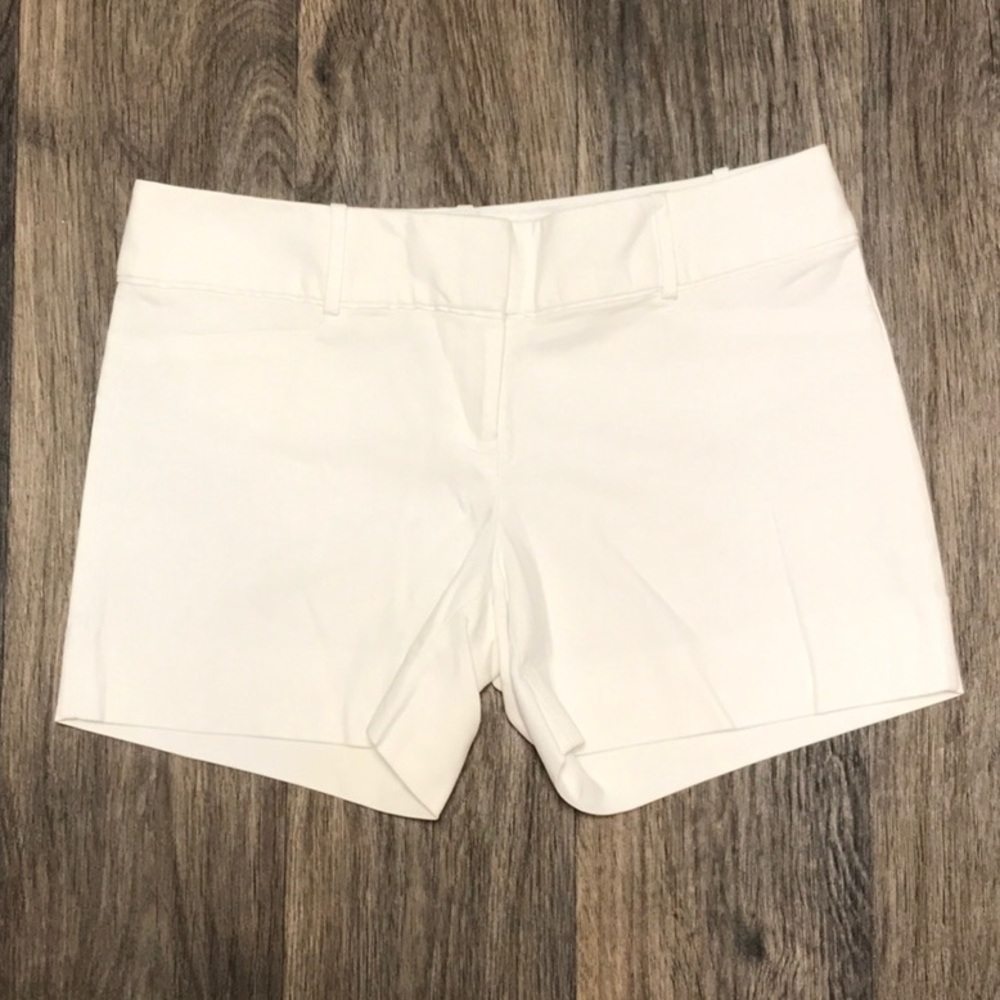 Limited White Shorts